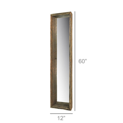 Ingram Mirror, Reclaimed Wood - Long