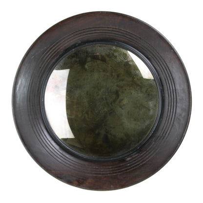 Dario Convex Mirror, Wood - Med