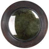 Dario Convex Mirror, Wood - Lrg