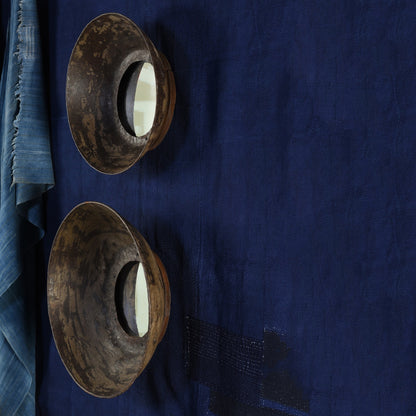 Metal Bowl Mirror - Lrg