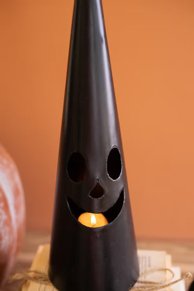 Set Of Four Halloween Hat Jack O Lanterns